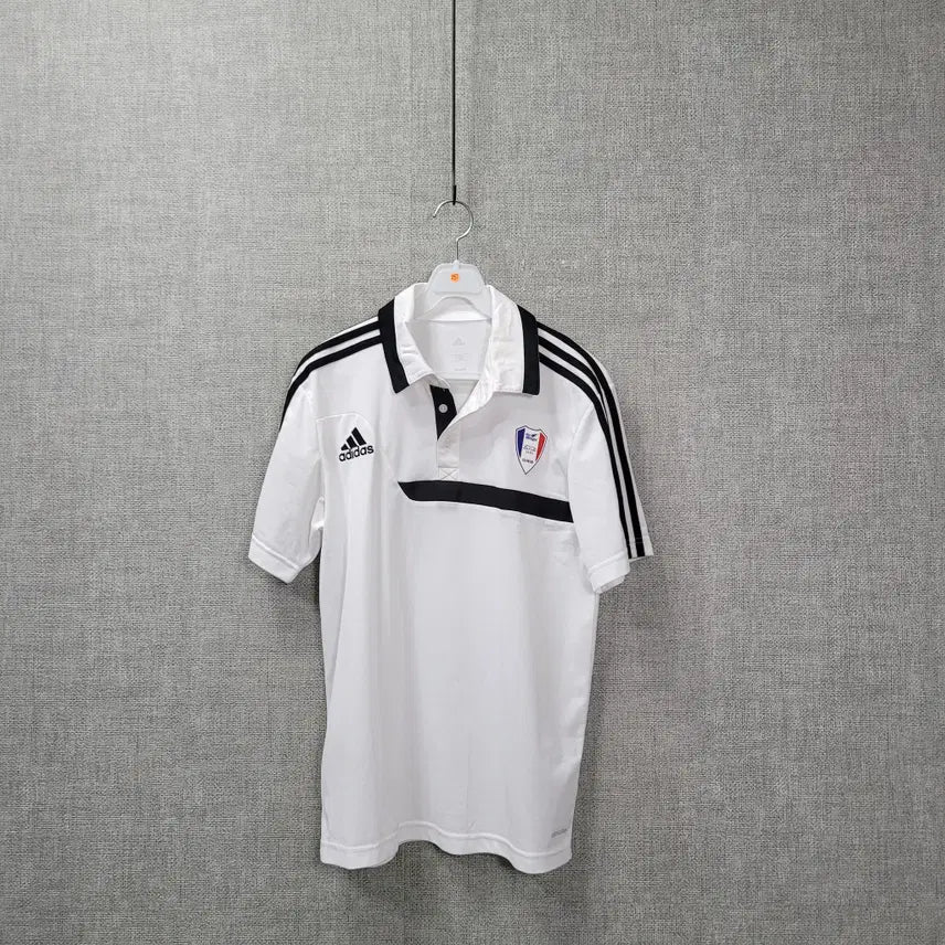 [BUNJANG] Adidas Collar T-shirt Size 100 / ㅈ257 아디다스 카라티 100