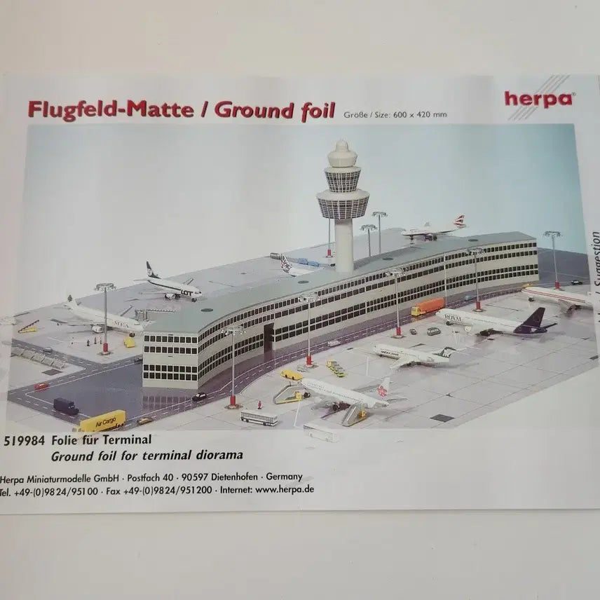 [BUNJANG] Herpa Airport Diorama Set / Herpa 공항 디오라마 세트