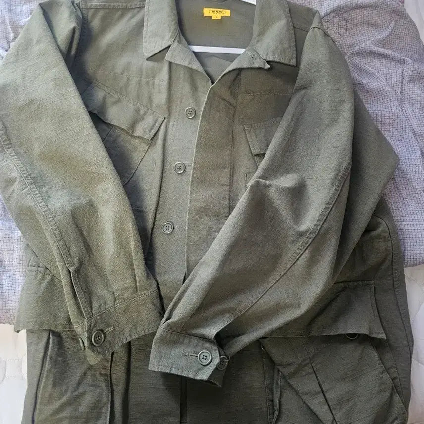 [BUNJANG] The Rescue Machu Picchu Jacket (Fatigue) L Size / 더레스큐 마추픽추 자켓 (퍼티그) L사이즈