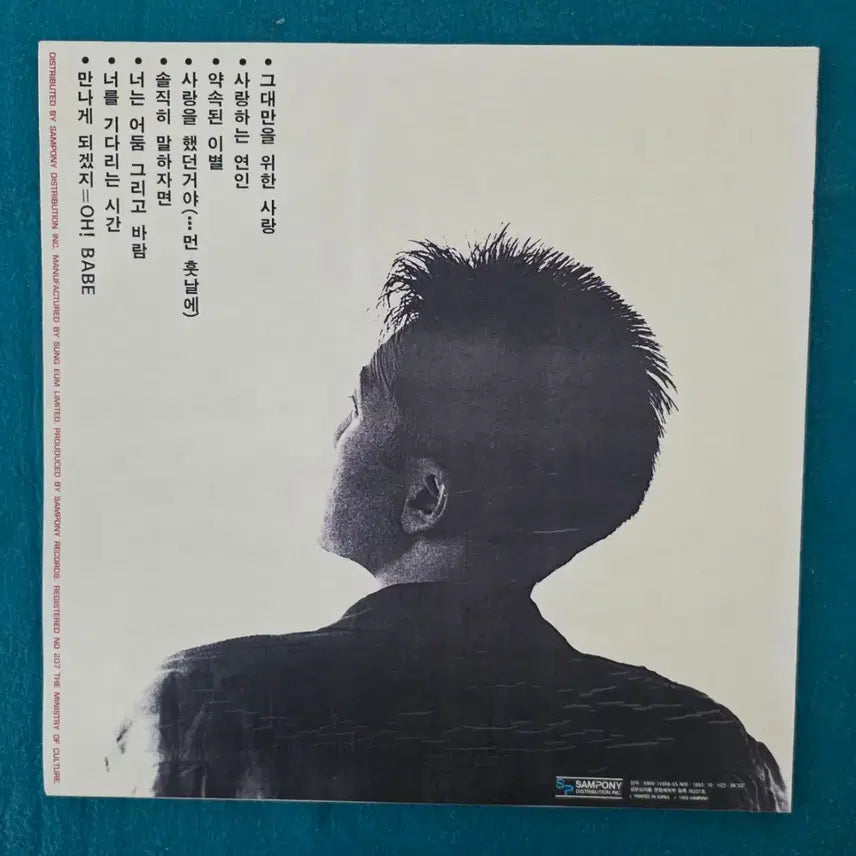 [BUNJANG] Park Jung Woon Album LP Record / 박정운 앨범 LP 레코드