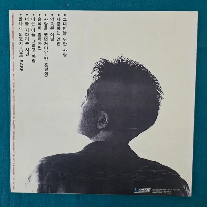 [BUNJANG] Park Jung Woon Album LP Record / 박정운 앨범 LP 레코드