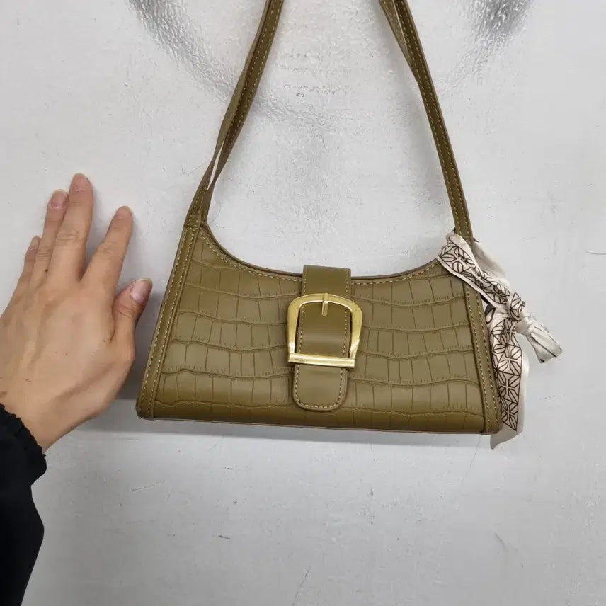 [BUNJANG] Leather Tote Bag / [free size] 레더 토트백 손가방