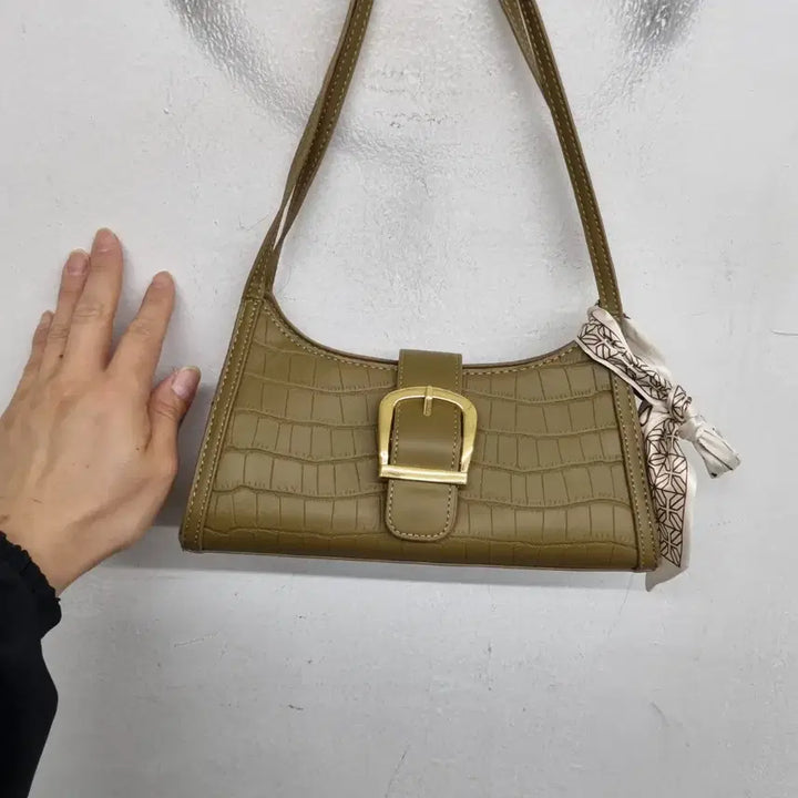 [BUNJANG] Leather Tote Bag / [free size] 레더 토트백 손가방