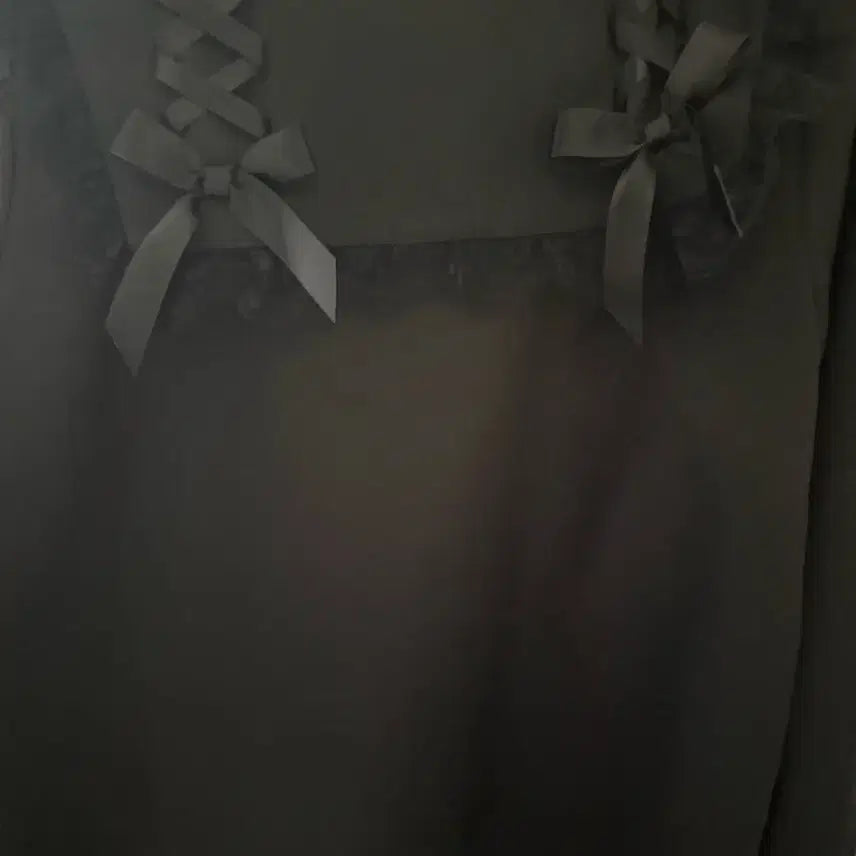 [BUNJANG] Mars Long Sleeve Lace Blouse Black / 마즈 ma*rs 긴팔 레이스 블랙 블라우스