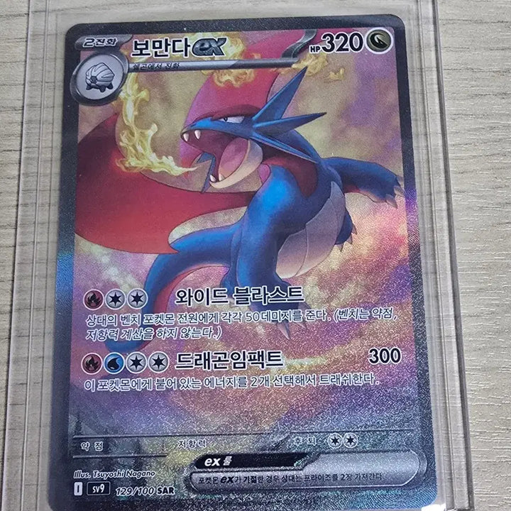[BUNJANG] Pokemon Card Salamence ex SAR / 포켓몬 카드 보만다 ex SAR