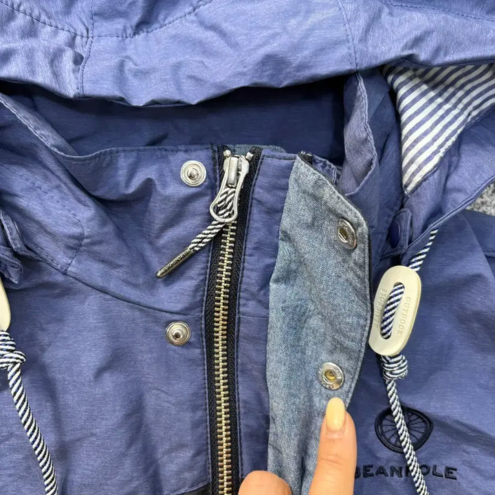 [BUNJANG] Beanpole Outdoor Windbreaker Hooded Jacket / 95 빈폴 등산 후드 바람막이 자켓 0429J