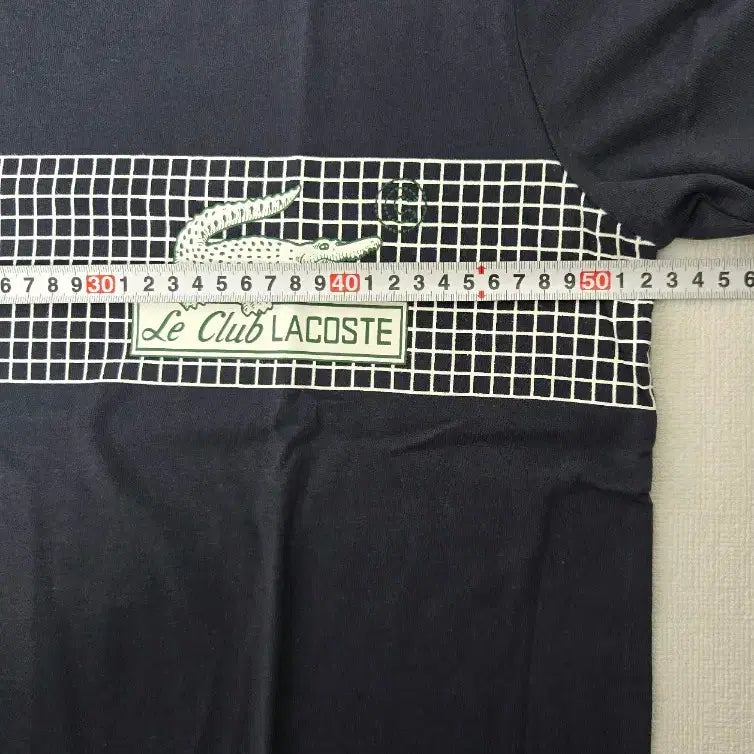 [BUNJANG] Lacoste Club Short Sleeve T-Shirt Navy / 라코스테 클럽 반팔 티셔츠 네이비