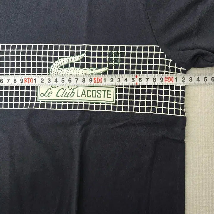 [BUNJANG] Lacoste Club Short Sleeve T-Shirt Navy / 라코스테 클럽 반팔 티셔츠 네이비