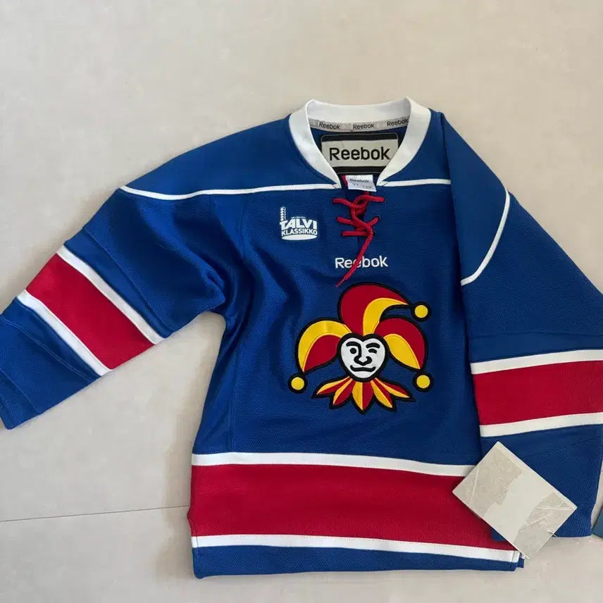 [BUNJANG] Reebok Blue Hockey Jersey (Sample) / 리복 블루 하키 져지