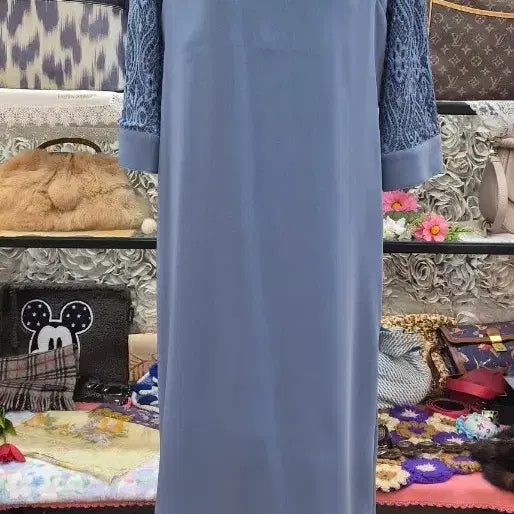 [BUNJANG] RANAN Polyester 100% Long One-Piece Dress (Guest Look) / RANAN 롱원피스(하객룩)(66)