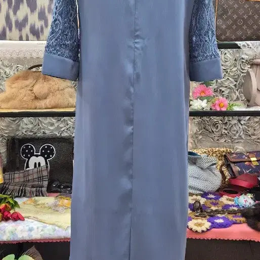 [BUNJANG] RANAN Polyester 100% Long One-Piece Dress (Guest Look) / RANAN 롱원피스(하객룩)(66)
