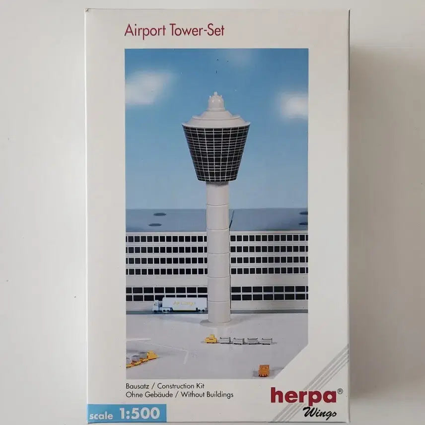 [BUNJANG] Herpa Airport Diorama Control Tower 1:500 Scale Model / Herpa 공항 디오라마 관제탑