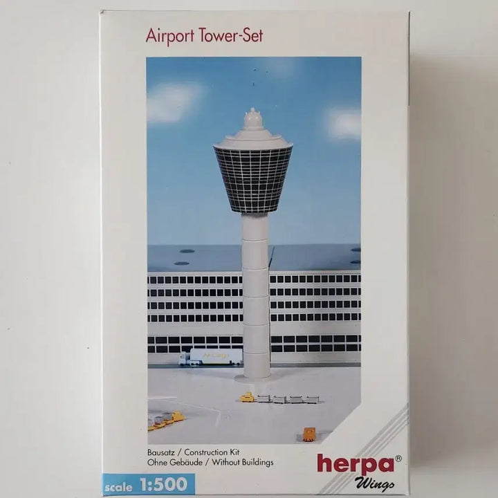 [BUNJANG] Herpa Airport Diorama Control Tower 1:500 Scale Model / Herpa 공항 디오라마 관제탑