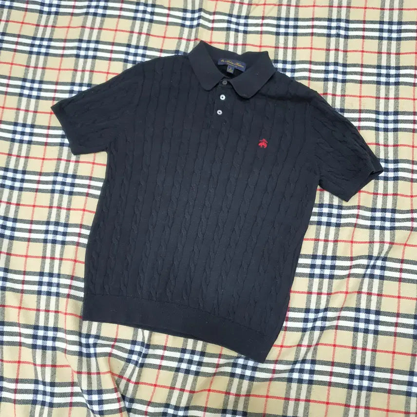 [BUNJANG] Brooks Brothers Knit Short Sleeve / 주-4 브룩스브라더스 니트반팔