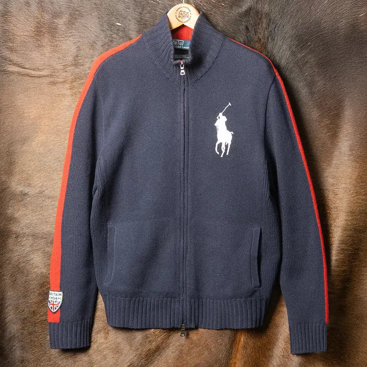 [BUNJANG] Polo Ralph Lauren Ramswool Big Pony Zip-Up Great Britain / [103] 폴로 랄프로렌  Great Britain 램스울 빅포니 집업