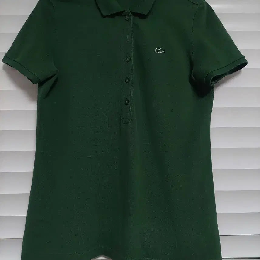[BUNJANG] Lacoste Pique Polo Shirt Short Sleeve / 라코스테 피케 폴로셔츠 반팔셔츠 여성반팔