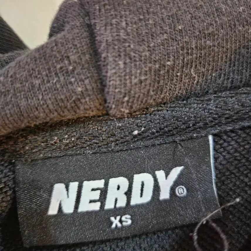 [BUNJANG] NERDY Black Hoodie / <만원빈티지>널디 NERDY 블랙 후드티