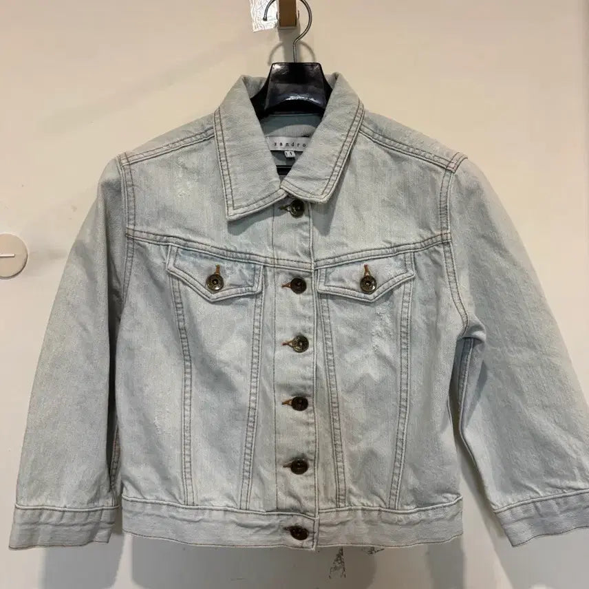 [BUNJANG] Sandro Denim Jacket / 산드로 데님 자켓