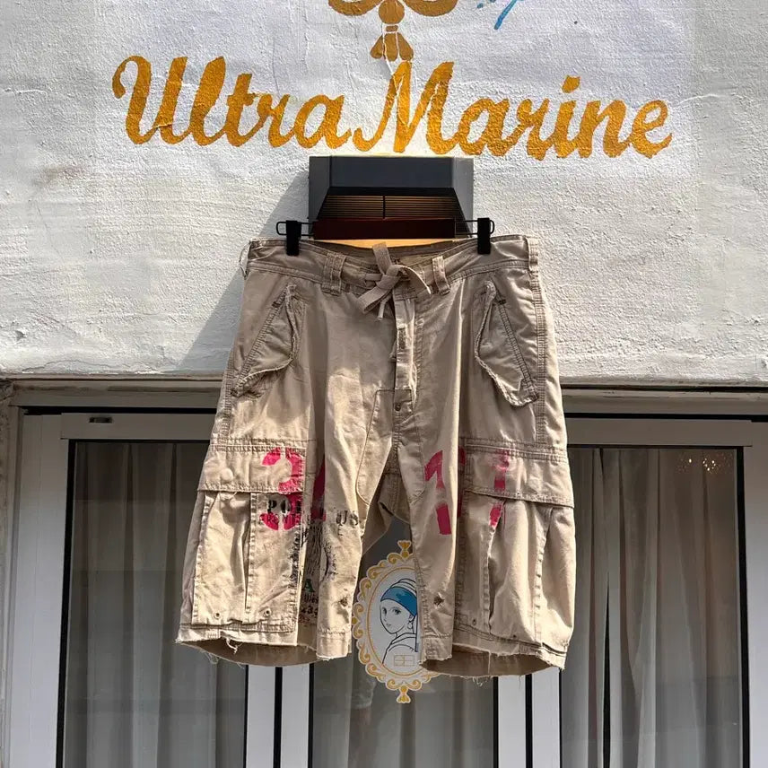 [BUNJANG] Polo Ralph Lauren Cargo Shorts (Waist 30) / 폴로 랄프로렌 카고 쇼츠 (허리 30)