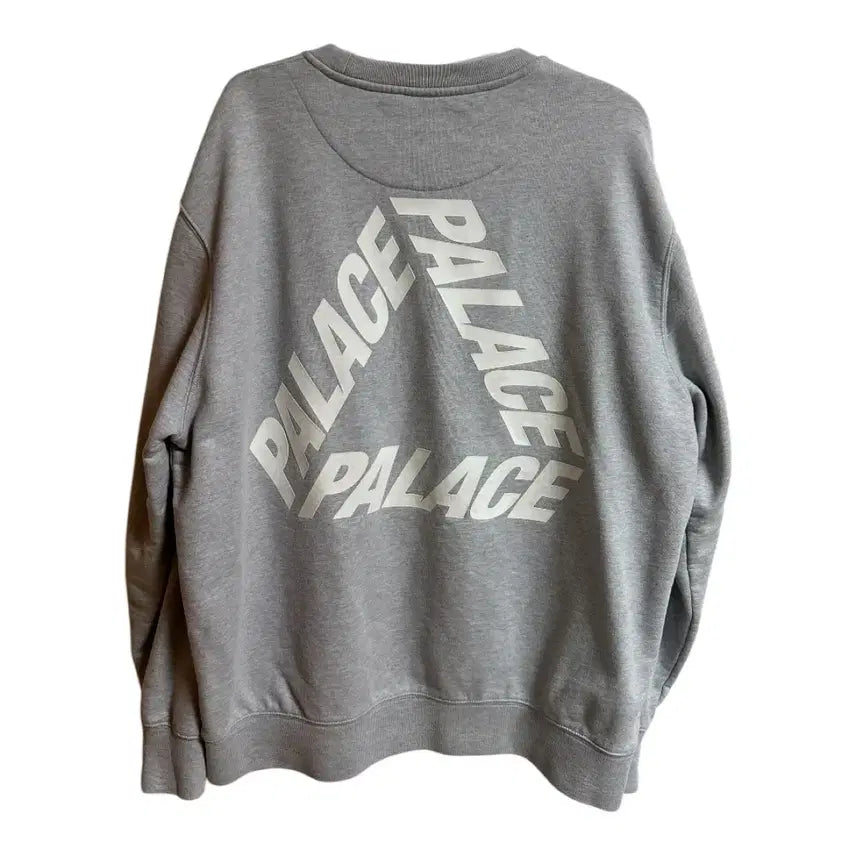 [BUNJANG] Palace Crewneck Sweatshirt Grey XL / 팔라스 맨투맨 그레이