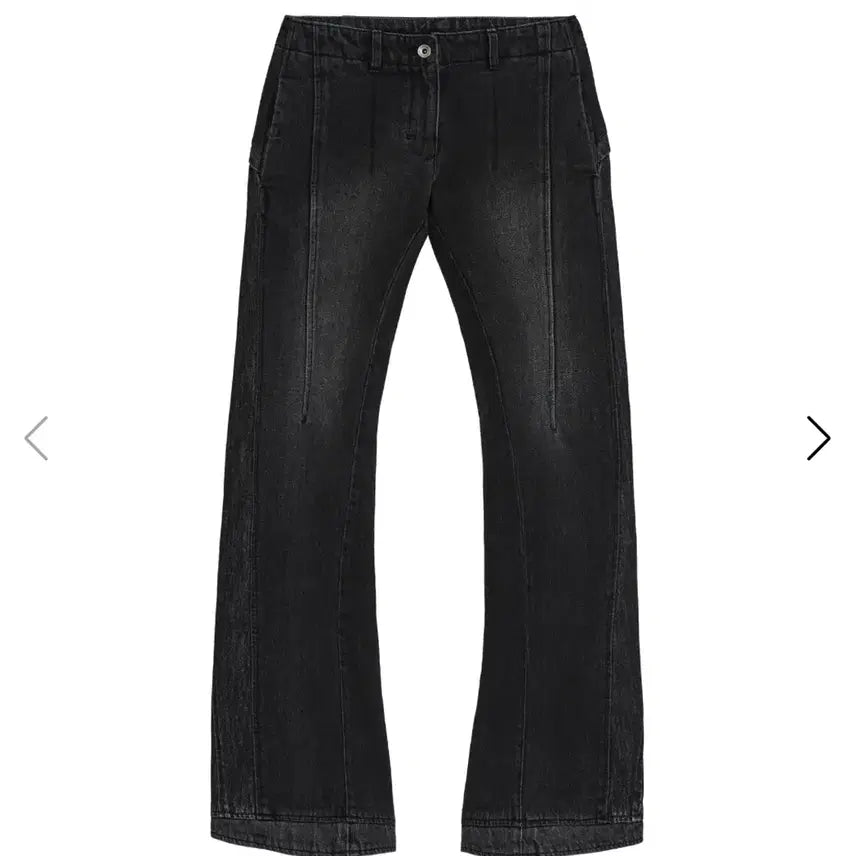 [BUNJANG] Symm Dart Flared Jeans (Black) / symm Dart Flared Jeans (Black)