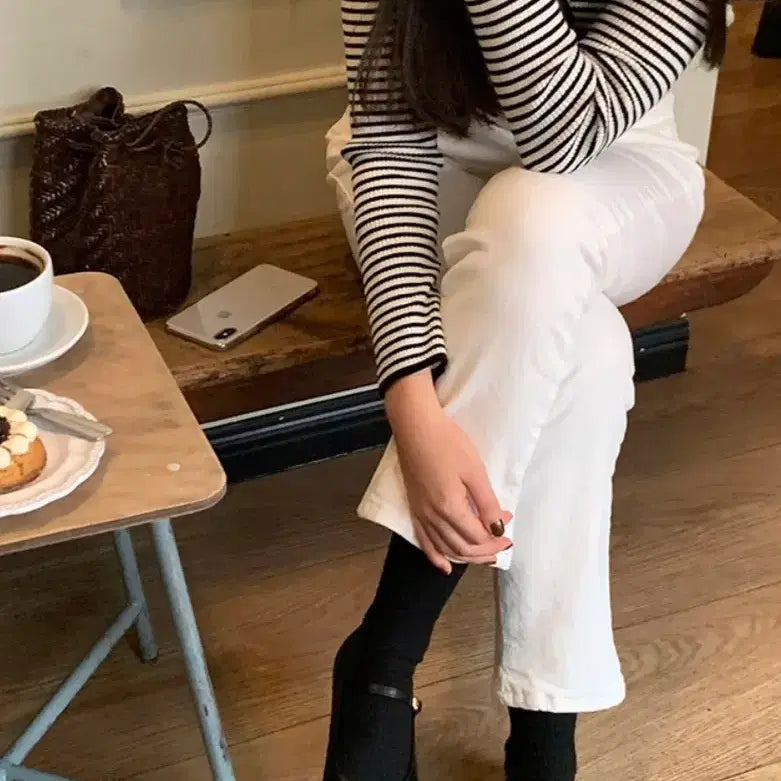 [BUNJANG] Ganaesra Stripe Cardigan / [옷장정리중] 가내스라 스트라이프 가디건 (3회미만착용)