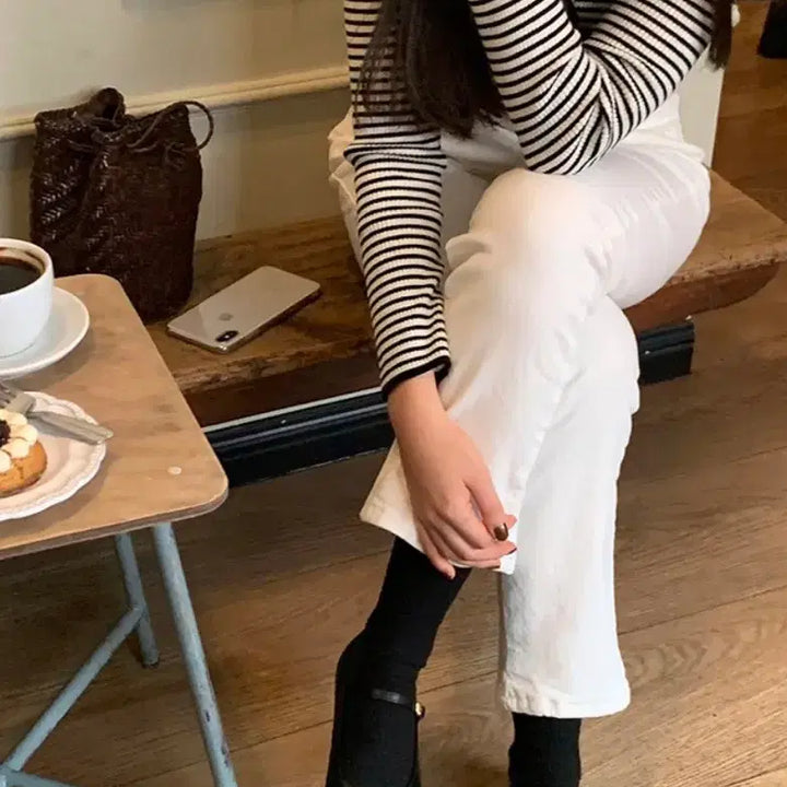 [BUNJANG] Ganaesra Stripe Cardigan / [옷장정리중] 가내스라 스트라이프 가디건 (3회미만착용)