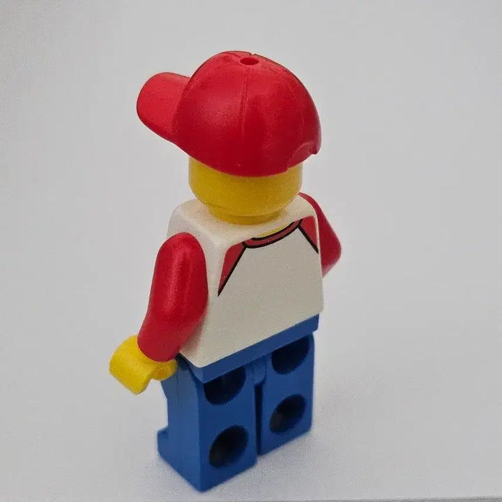 [BUNJANG] LEGO Minifigure Red Hat Glasses / 레고 미니피겨 빨간모자 안경