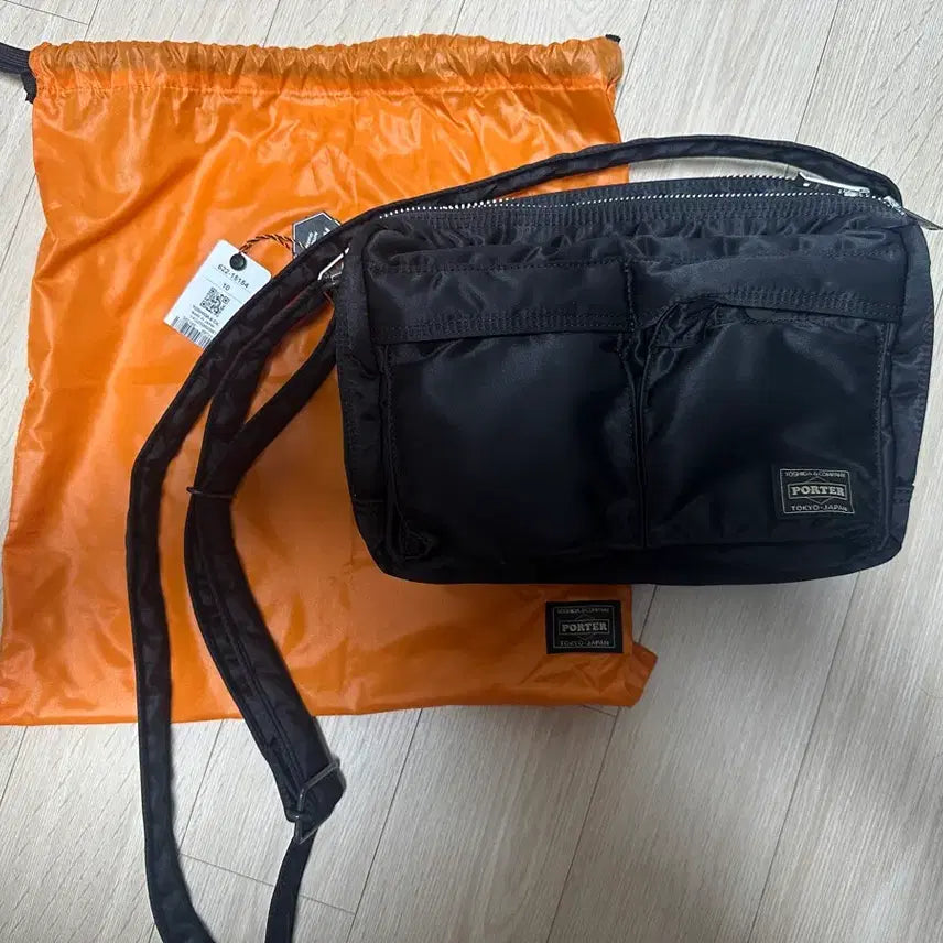 [BUNJANG] Yoshida Porter Tanker Sling Bag Black (M) / 요시다포터 올 뉴 탱커 슬링백 집 블랙(M)
