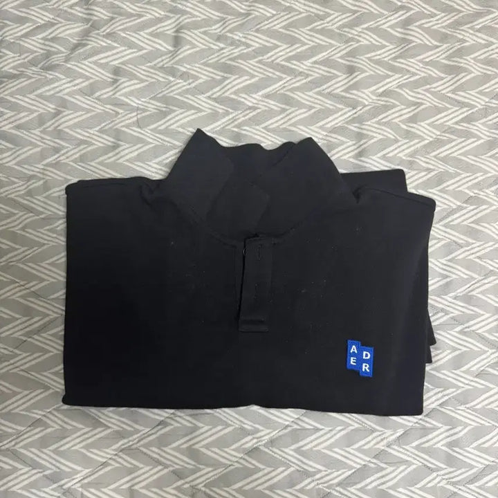 [BUNJANG] Ader Error Significant TRS Tag Polo T-Shirt Black XL / 아더에러 시그니피컨트 TRS 태그 폴로 티셔츠 블랙 (XL)