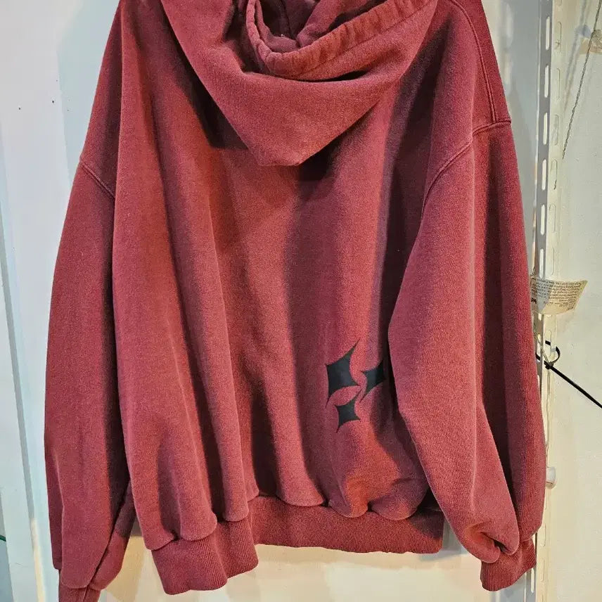[BUNJANG] Urban Stuff Vintage Burgundy Hoodie / <만원빈티지>어반스터프 빈티지 스타일 버건디 후드티
