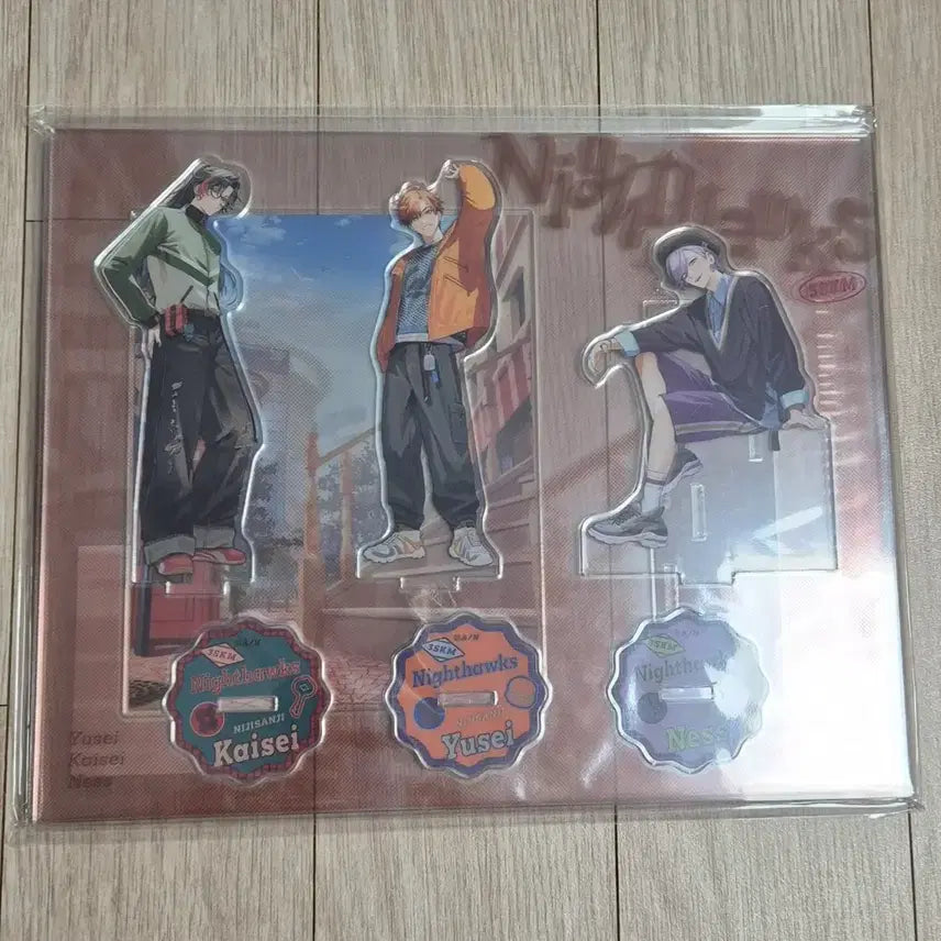 [BUNJANG] Nijisanji 3SKM Nighthawks Acrylic Stand Bundle Set / 니지산지 3SKM Nighthawks 아크릴스탠드 일괄