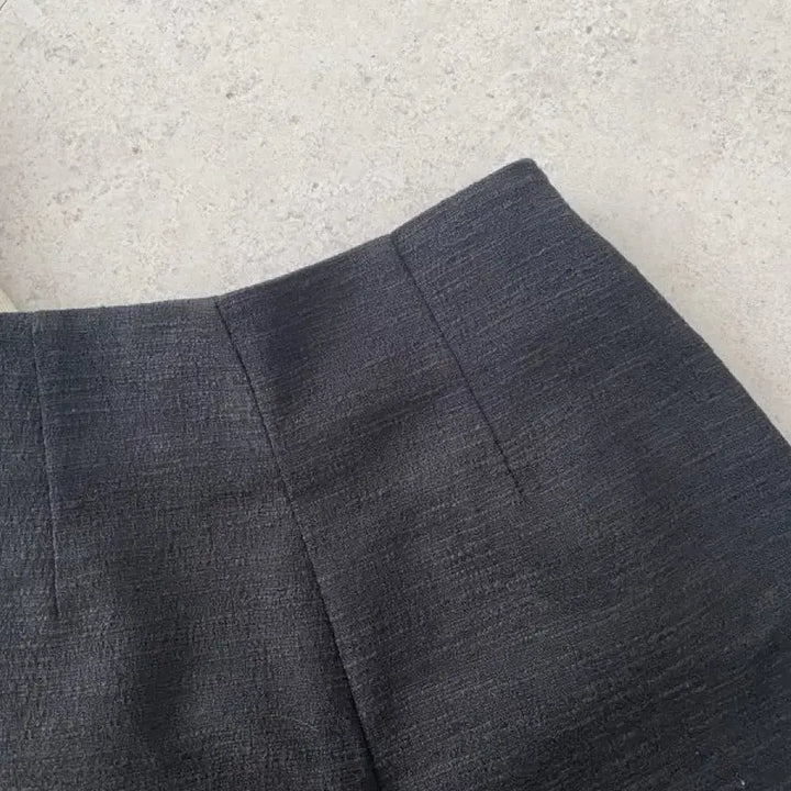 [BUNJANG] Enne Tweed Banding Pants (Free, Black) / [새상품] 엔느 트위드 밴딩팬츠(free, 블랙)