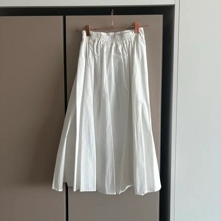 [BUNJANG] LAP White Long Skirt (Free Size) / 랩 LAP 화이트 롱스커트 사이즈 FREE