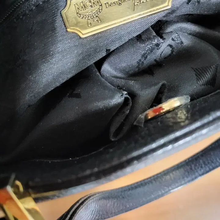 [BUNJANG] MCM Black Mini Tote Bag / MCM 블랙 토트백 가방 미니사이즈