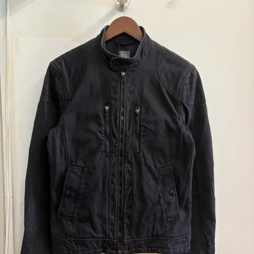 [BUNJANG] Armani Exchange Biker Jacket / N93. 알마니 아르마니 익스체인지 바이커 자켓