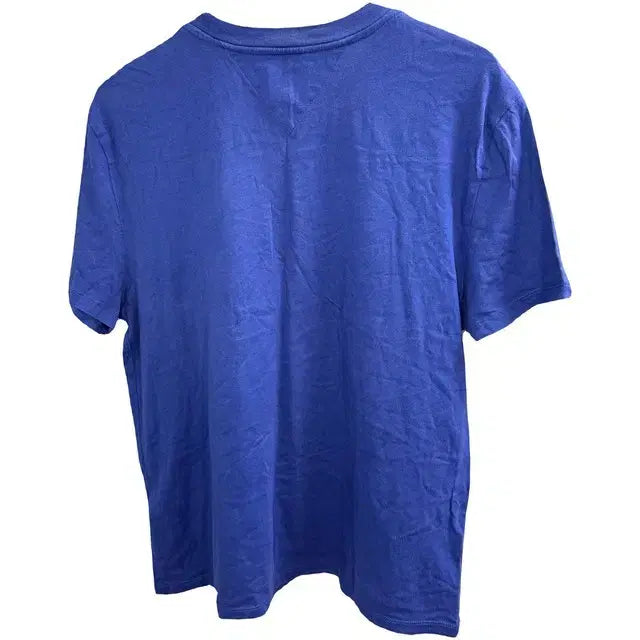 [BUNJANG] Tommy Jeans Printed Short Sleeve T-Shirt Blue L/G / TOMMY JEANS 타미진스 프린팅 반팔 티 블루 L/G