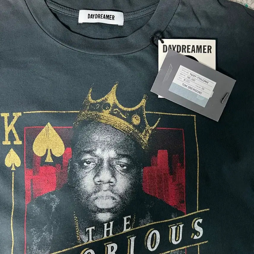 [BUNJANG] DAYDREAMER Biggie Short Sleeve T-Shirt XL / 데이드리머 비기 판팔 티셔츠 xl