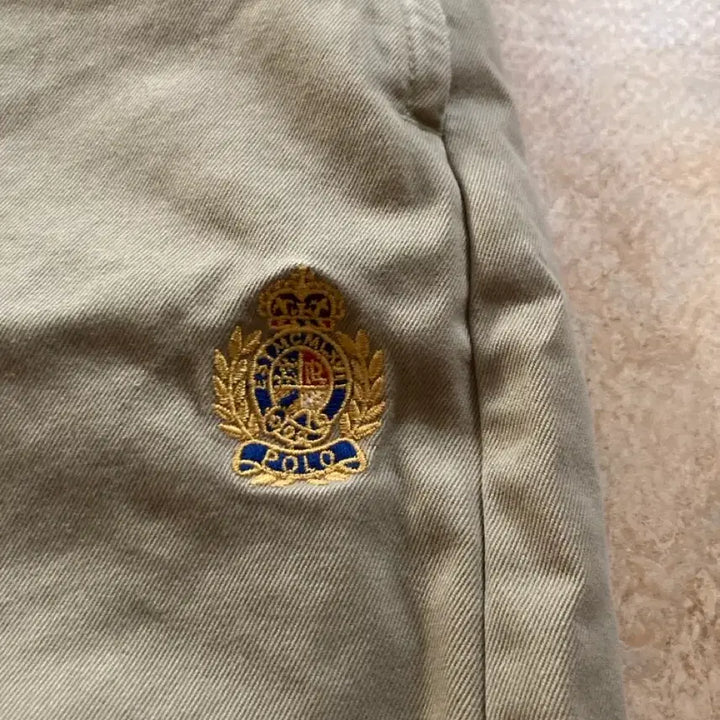 [BUNJANG] Polo Ralph Lauren Crest Capsule Chino Pants Khaki 32 / 폴로 랄프로렌 Crest Capsule 치노 팬츠 카키 32