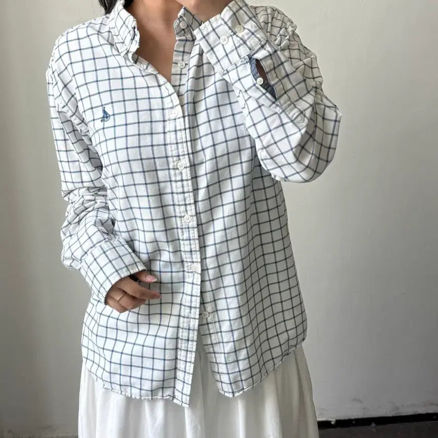 [SOLD OUT] [XL] 빈폴 체크 셔츠