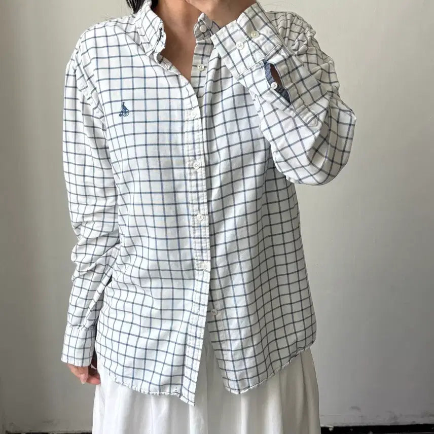 [SOLD OUT] [XL] 빈폴 체크 셔츠