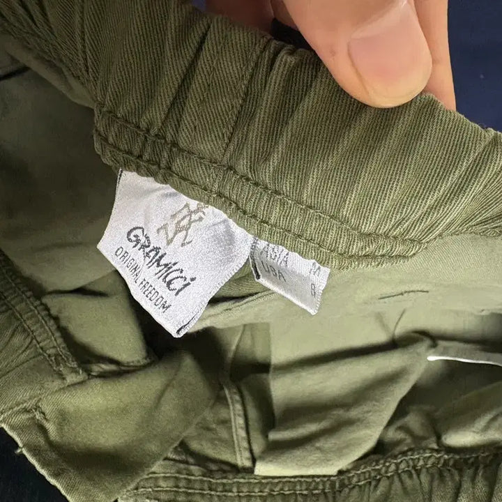 [BUNJANG] Gramicci Khaki Cotton Pants Size M / 그라미치 카키색 면바지 M