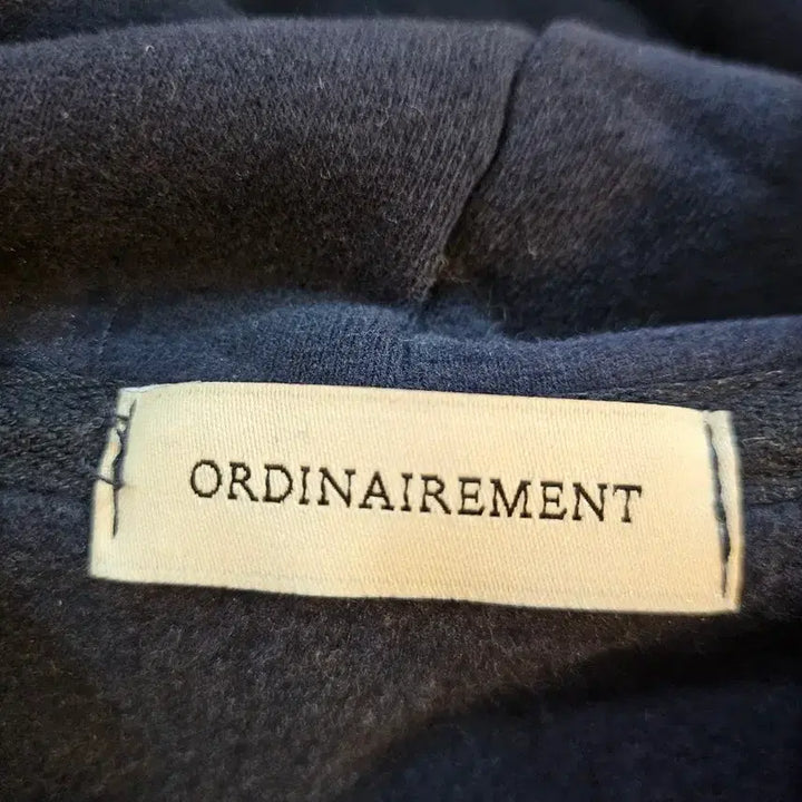 [BUNJANG] Odir Navy Half-Zip Hoodie / <만원빈티지>네이비 하프집업 후드티 가네스라 오디르