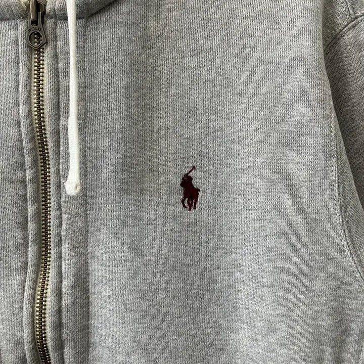 [BUNJANG] Polo Ralph Lauren Waffle Hoodie Grey / 34 폴로 와플 후드집업 그레이