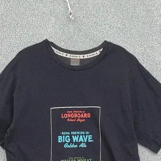 [BUNJANG] Descente Printing Short Sleeve T-shirt Navy M / 데상트 프린팅 네이비 반팔티 M