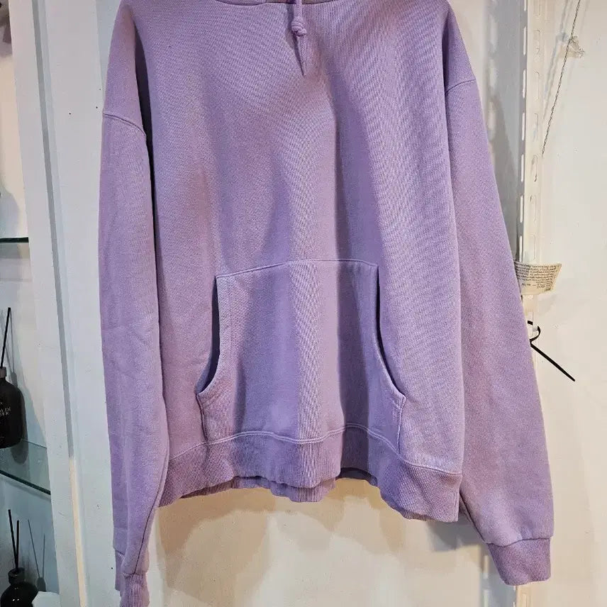 [BUNJANG] Muahmuah Lavender Color Hoodie / <만원빈티지>Muahmuah라벤더 컬러 후드티