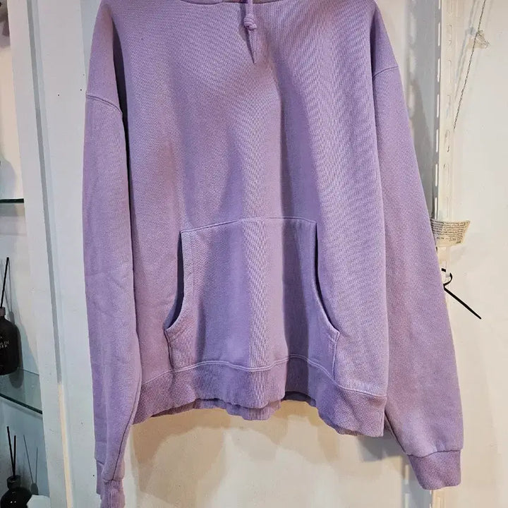 [BUNJANG] Muahmuah Lavender Color Hoodie / <만원빈티지>Muahmuah라벤더 컬러 후드티