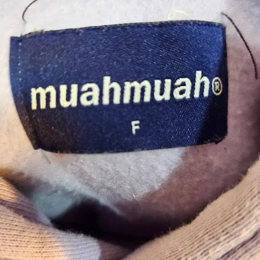 [BUNJANG] Muahmuah Lavender Color Hoodie / <만원빈티지>Muahmuah라벤더 컬러 후드티