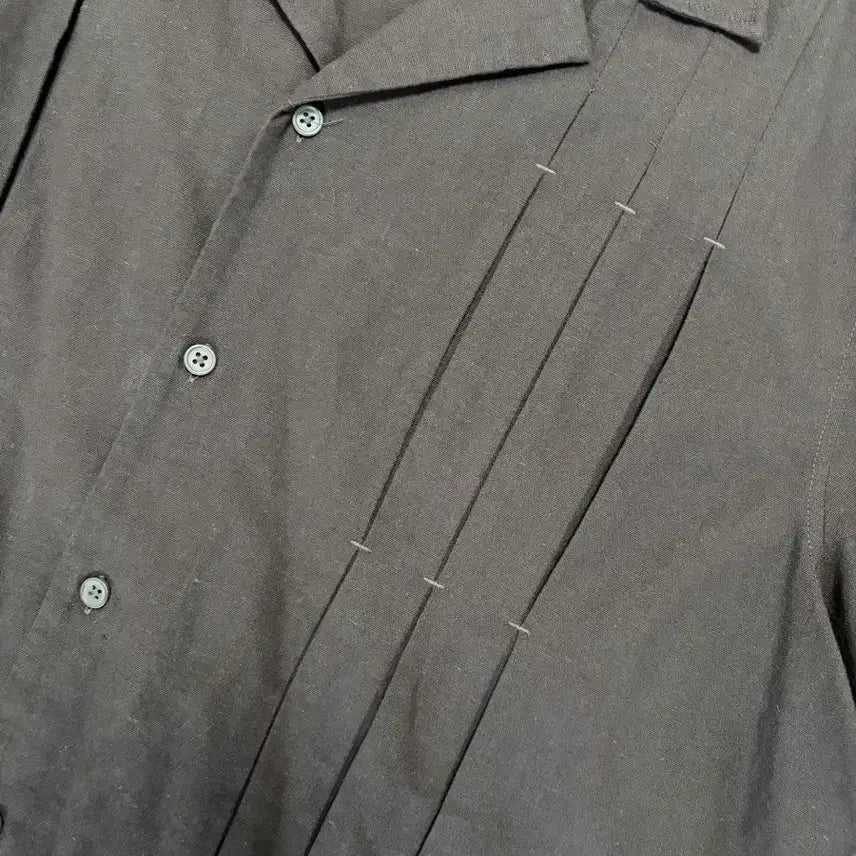 [BUNJANG] ZARA Black Pin Tuck Shirt XL / ZARA 블랙 핀턱 셔츠 XL