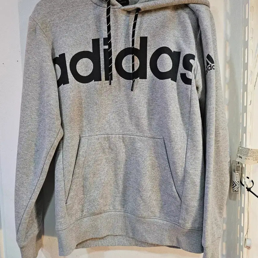 [BUNJANG] Adidas Grey Hoodie / <만원빈티지>아디다스 회색 후드티